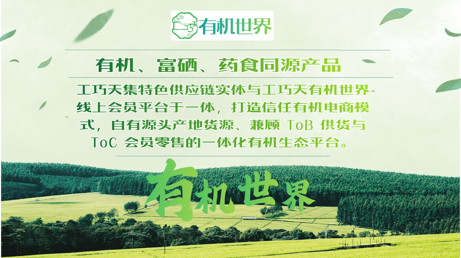 工巧天・有机世界 完整品牌介绍